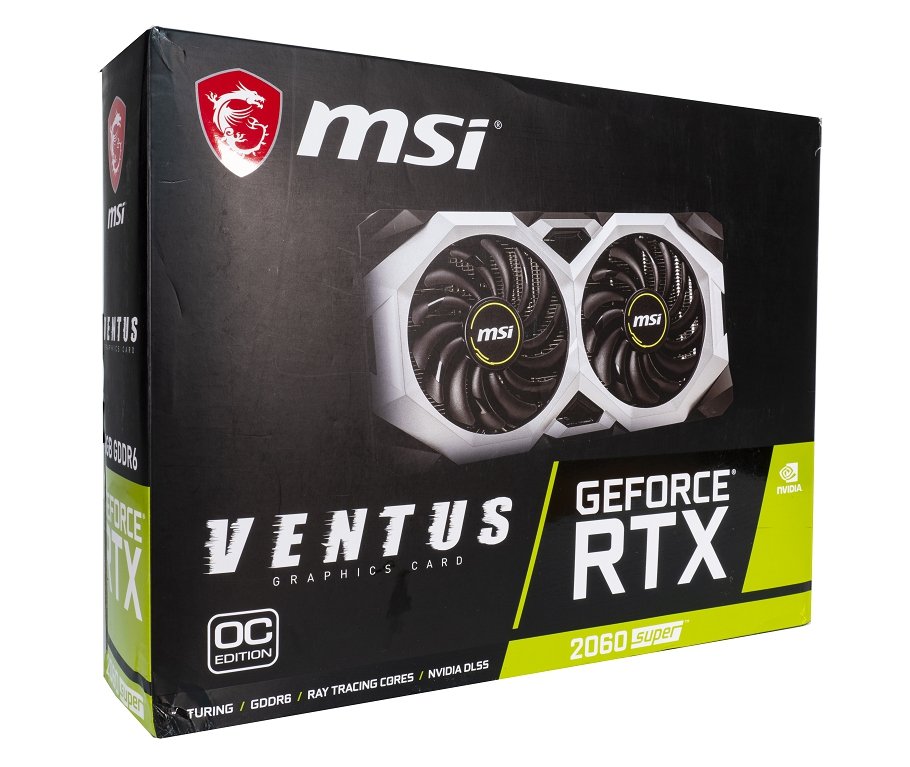 Обзор и тест видеокарты MSI GeForce RTX 2060 SUPER Ventus OC Edition