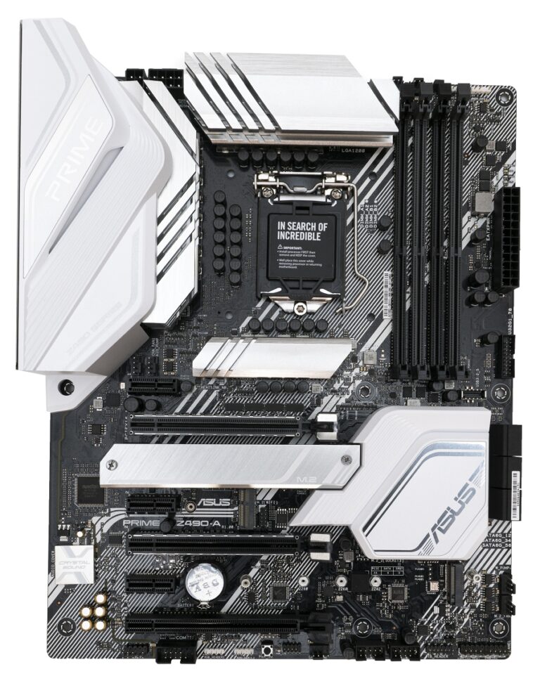 Asus prime z 490 a отключается сетевая карта